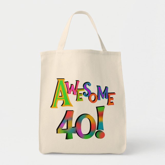 Tote Bag 40 T-shirts et cadeaux impressionnants (Devant)