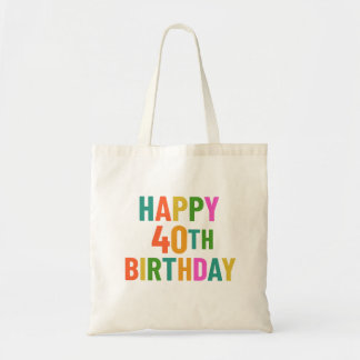 Tote Bag 40e anniversaire