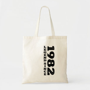 Tote Bag 40E Anniversaire Cadeaux 40 Ans Légende Rétro Depu