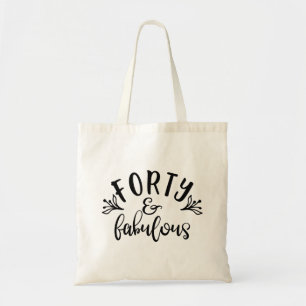 Tote Bag 40e anniversaire Idées Quarante et fabuleuses