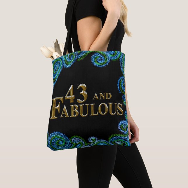 Tote Bag 43e anniversaire  (De près)