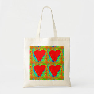 Tote Bag 4 coeurs rouges Thunder_Cove