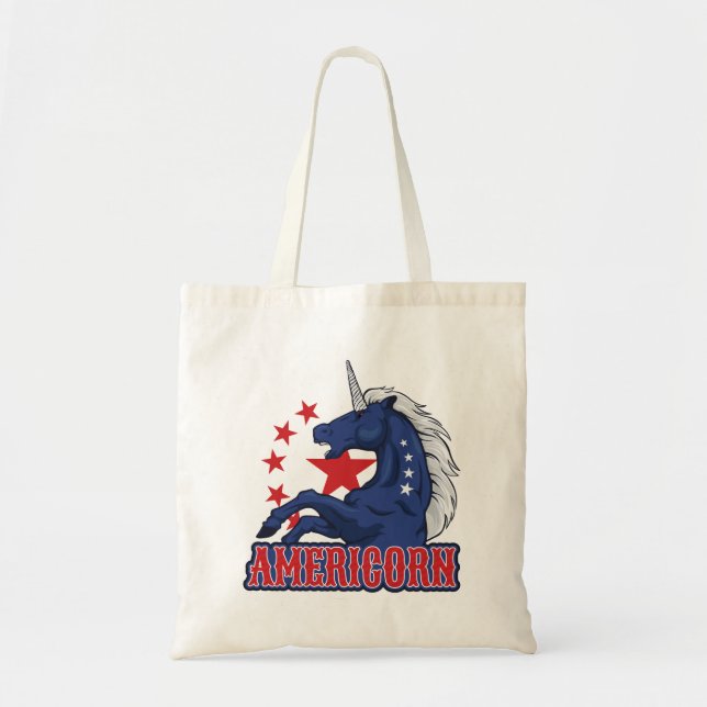 Tote Bag 4 juillet américain (Devant)