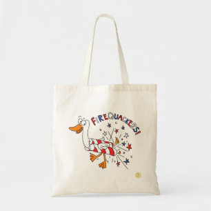Tote Bag 4 juillet Drôle Duck Kids