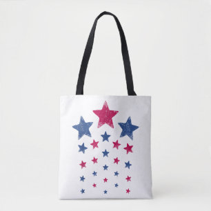 Tote Bag 4 juillet Femmes Hommes Enfants Cute USA Étoile pa