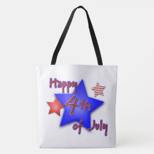Tote Bag 4 juillet heureux