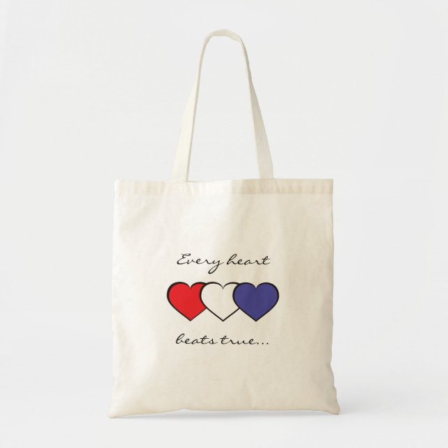 Tote Bag 4 juillet / Jour de l'Indépendance (Devant)