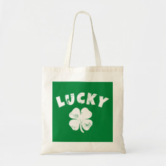 Tote Bag 4 Leaf Lucky Clover St. Patrick's Day