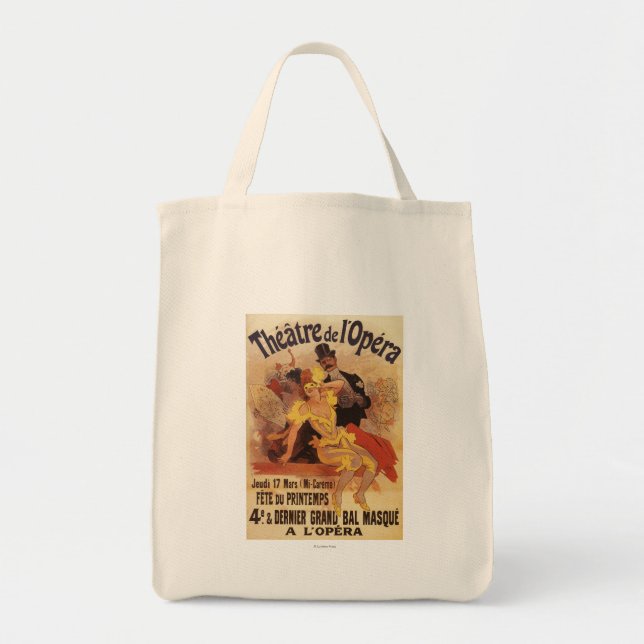 Tote Bag 4e boule masquée au Théâtre de l'Opéra (Devant)