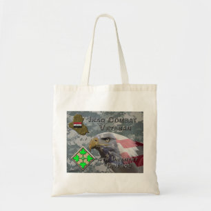 Tote Bag 4e Division d'infanterie Irak Vétérinaire de comba