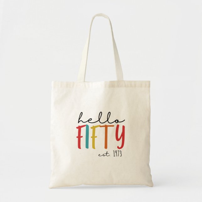 Tote Bag 50e anniversaire (Devant)