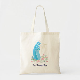 Tote Bag 50e anniversaire de la vie religieuse Nun Fleur ro