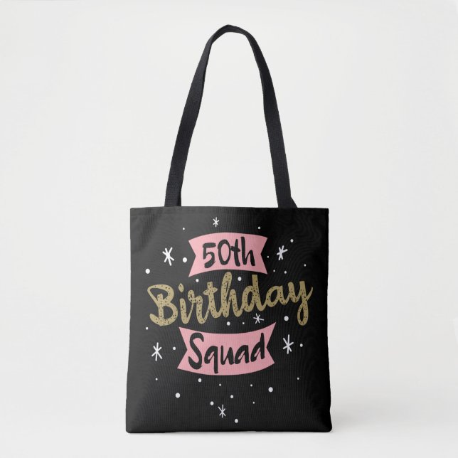 Tote Bag 50e Escouade d'anniversaire (Devant)