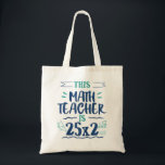 Tote Bag 50e jour de Birthday Funny Math Teacher Gag<br><div class="desc">50e jour de Birthday Funny Math Teacher Gag Poison Professeur Husband Raglan Baseball Tee</div>