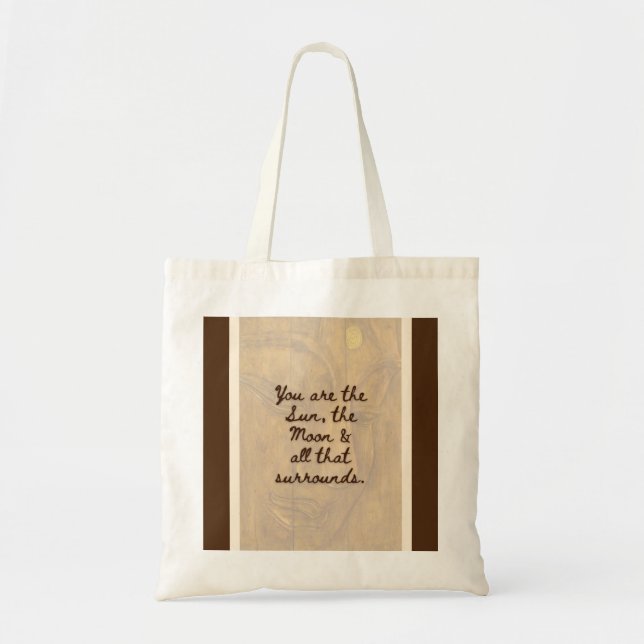 Tote Bag #5 Double Devis Fourre-tout - BouddhaToday V1 - Ro (Devant)