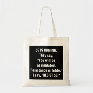 Tote Bag 5G vient, résiste à 5G fourre-tout