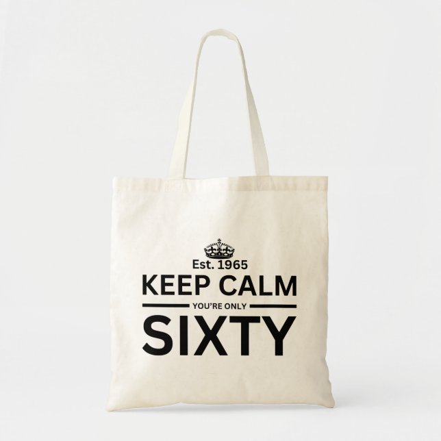 TOTE BAG 60E ANNIVERSAIRE (Devant)