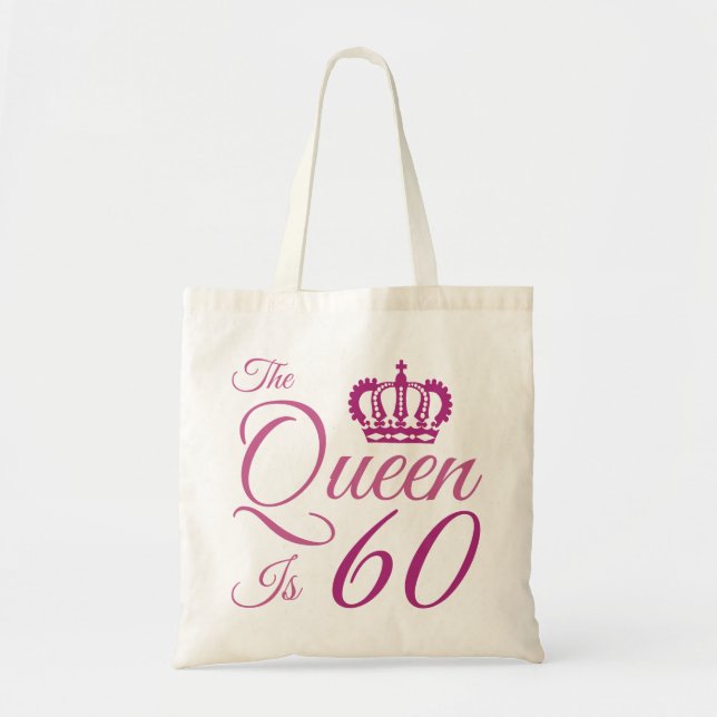 Tote Bag 60e anniversaire Reine (Devant)