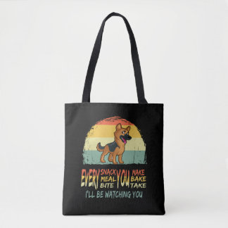 Tote Bag 6 Chaque Snack Que Tu Fais... Je te regarderai Vi