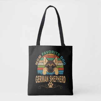 Tote Bag 6 Maman Chien Favori Berger Allemand