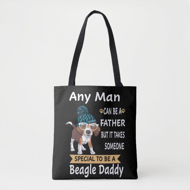Tote Bag 6 N'Importe Quel Beagle Papa (Devant)