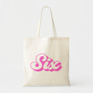 Tote Bag 6e anniversaire Retro Girl