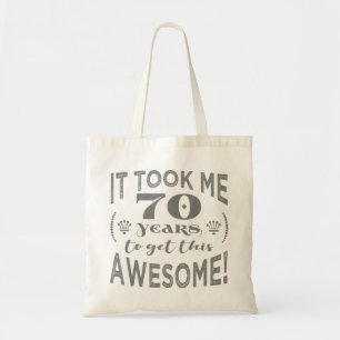 Tote Bag 70e anniversaire Awesome