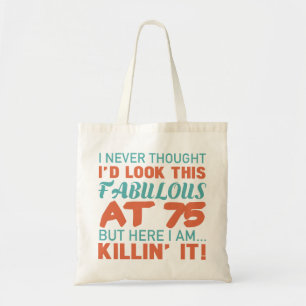 Tote Bag 75e anniversaire pour les femmes fabuleuses