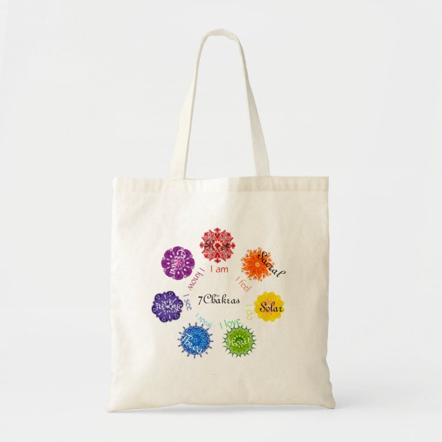 Tote Bag 7 Chakras (Devant)