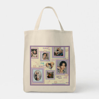 Tote Bag 7 Collage Photo Mignon Kawaii coréen k-pop hallyu