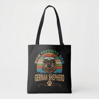 Tote Bag 7 Maman Chien Favori Berger Allemand