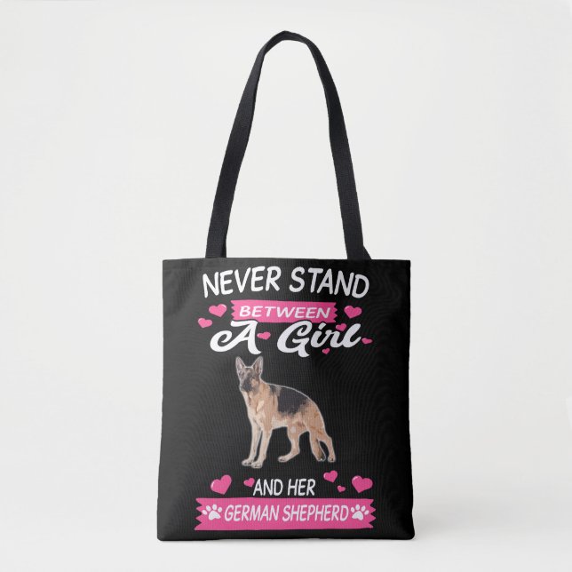 Tote Bag 7 Ne Restez Jamais Entre Une Fille Et Son Esprit A (Devant)