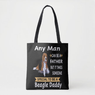 Tote Bag 7 Tout Homme Beagle papa
