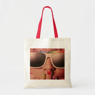 Tote Bag 80 retro fille de mode