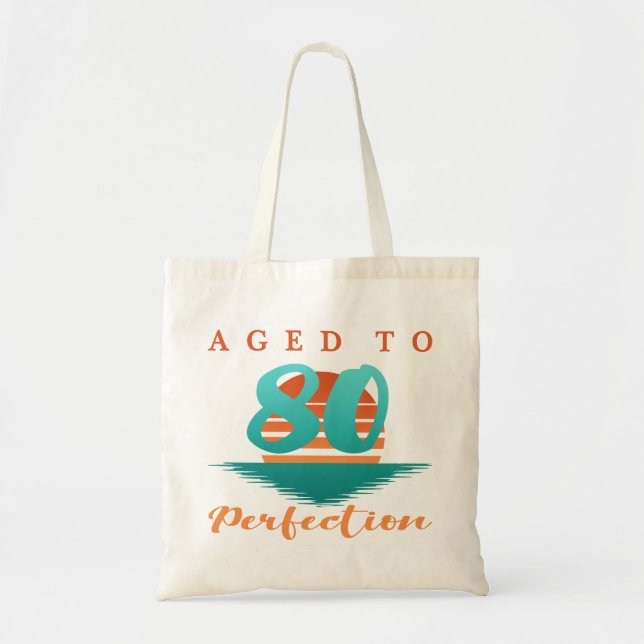 Tote Bag 80e anniversaire Retro (Devant)