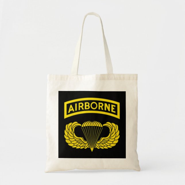 Tote Bag 82e division aéroportée de l'Armée de terre Parach (Devant)