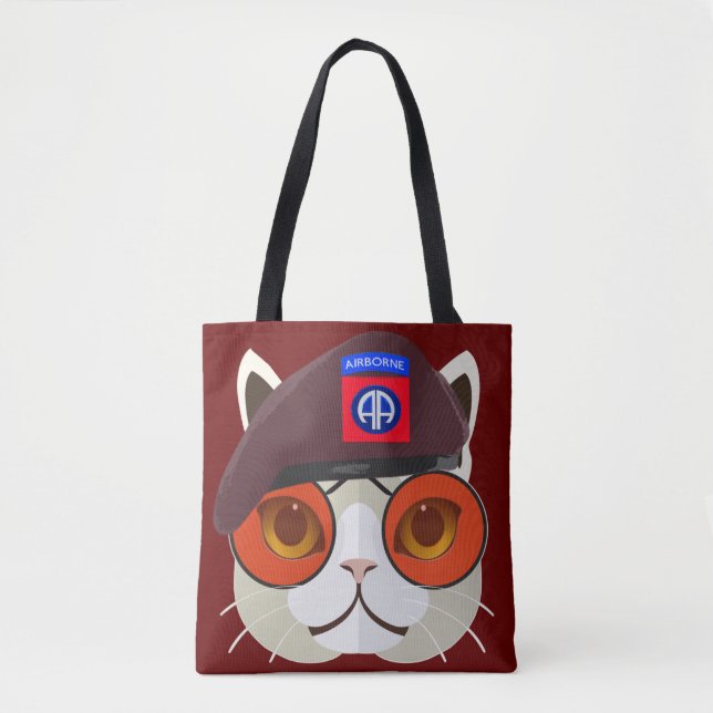 Tote Bag 82e Kitty Kat aéroporté ! (Devant)