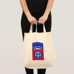 Tote Bag 82nd Airborne Division “Paratrooper Wife”<br><div class="desc">Display your pride for your Army's only Airborne Division! This is a specially designed “Army Wife” Tote Bag is for anyone looking for that one of a kind special gift for any occasion such as retirement, change of command, PCS, ETS or simply because you want this cool design. This uniquely...</div>