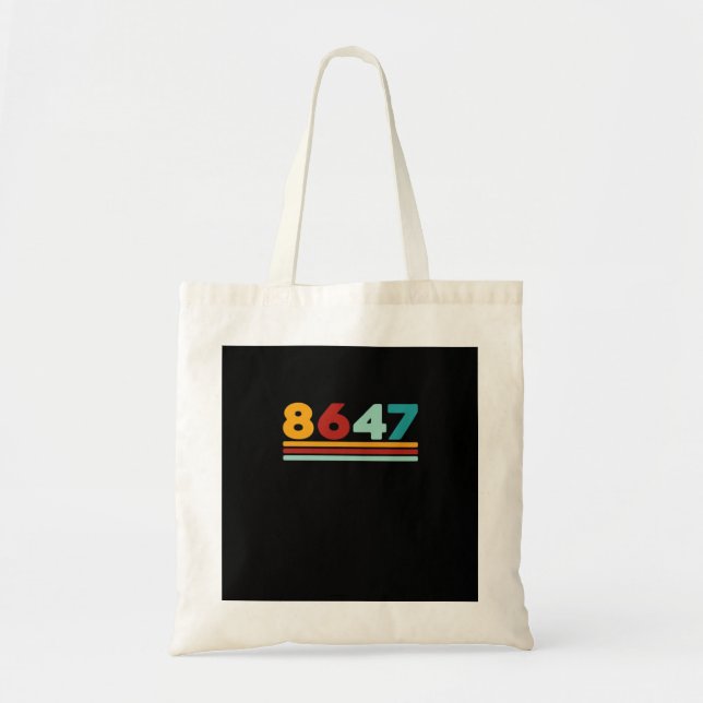 Tote Bag 8647 - Conception Antifasciste Style Classique Cré (Devant)