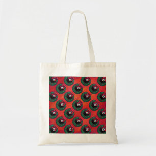 Tote Bag 8 Ball Noël Wheath Rouge