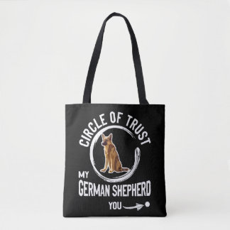 Tote Bag 8 Cercle De Confiance Mon Berger Allemand