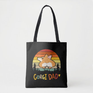 Tote Bag 8 Corgi Papa