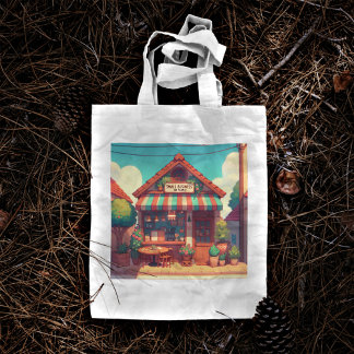 Tote Bag 90s Nostalgic design de paysage