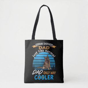 Tote Bag 9 Berger Allemand Papa Comme Papa Normal Seulement