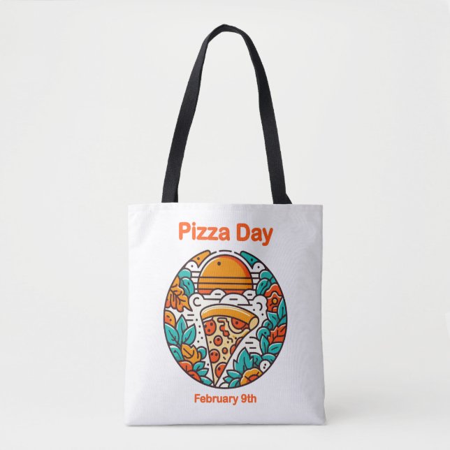 Tote Bag 9 février - Pizza Day (Devant)