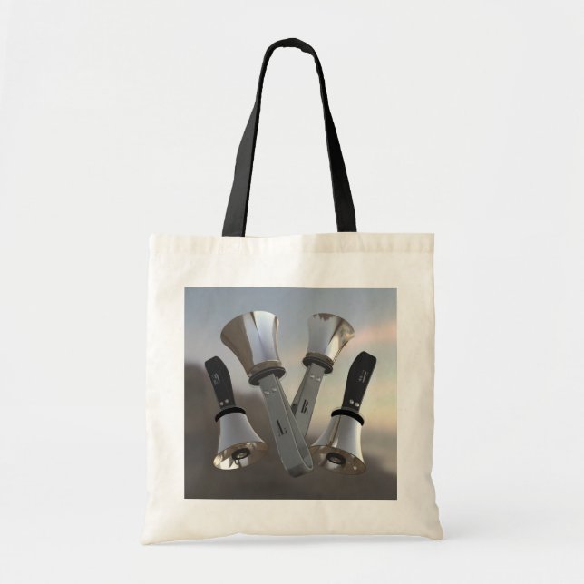 Tote Bag A5-B5 musique Fourre-tout (Devant)