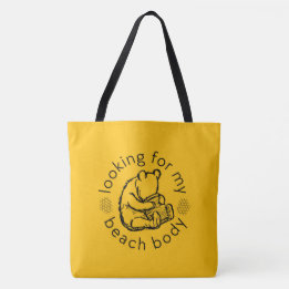 Tote Bag A la recherche de mon corps de plage avec Winnie-t