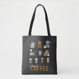 Tote Bag À la recherche d'un délicieux verre de café