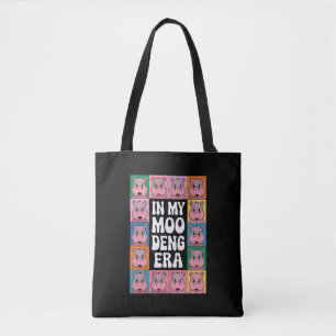 Tote Bag À mon époque Moo Deng amateur d'hippopotame Moo De