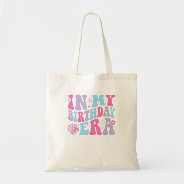 Tote Bag À mon ère d'anniversaire (Devant)